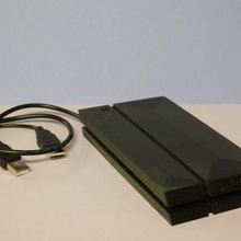 boîtier du disque dur sata boitier gadget ordinateur le hddcase hdd adaptateur ps4 sony 3d print model - Mito3D