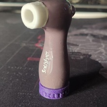 satisfyer shisha mouthpiece gadget satisfier nozzle smoke series netflix bong 3d print model - Mito3D