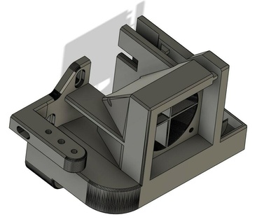 Satsana Bltouch ender 5 micro swiss araçlar 5015 direkt sürücü mikroswiss 3d_printer_accessories 3d print model - Mito3D