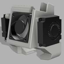 satsana doble ventilador remezclar 3d print model - Mito3D