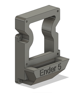 Satsana Ender 3 5 Ventilator Adapter Original Fans 3d print model - Mito3D