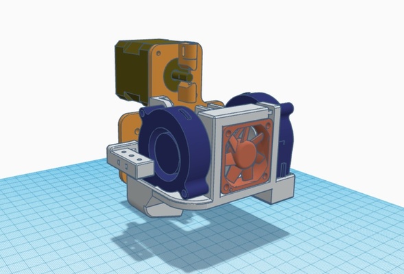 satsana ender 5+ microsuizo directo manejar 3d impresora partes 3d print model - Mito3D