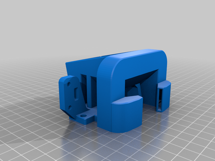 satsana fan shroud shorter abl arm aquila bltouch 3d printer parts 3d print model - Mito3D