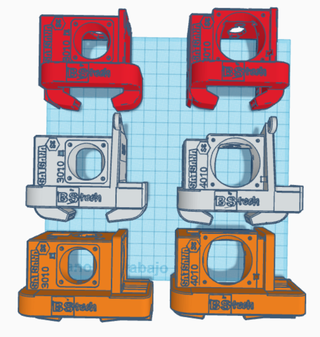 satsana se fanduct magna wanhao d12 3dprinter parts helbot 3D print model - Mito3D