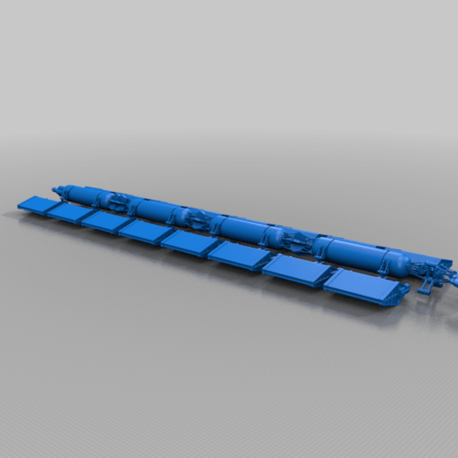 saturno 16 da trasporto civile gioco giocattolo di nave cargoship cargo babylon5 babylon 5 babilonia 3D print model - Mito3D