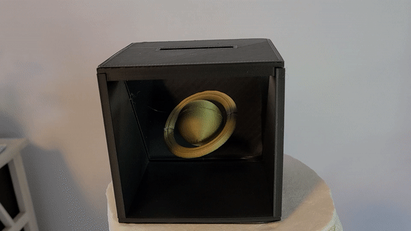 Saturno Magia porcellino banca yeggi 3D print model - Mito3D