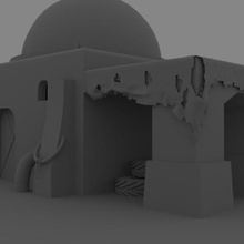 satyam Architektur Haus 3d print model - Mito3D