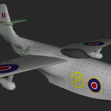 saunders roe sra1 game vehicles aircraft 3d print model - Mito3D