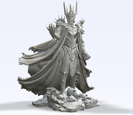 sauron jogos 3D print model - Mito3D