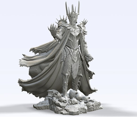 sauron jogos 3d print model - Mito3D