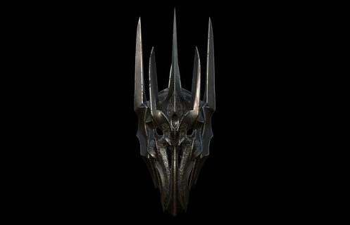 Sauron kask Kral yüzükler 3d dijital indir dosya 3d print model - Mito3D