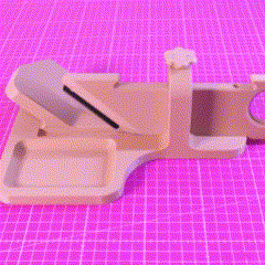 sausage & vegetables slicer guillotine 3d print model - Mito3D