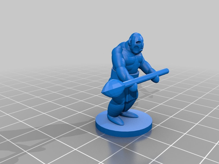 savage raider pocket-tactics 3d printing 3d print model - Mito3D