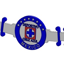 sparen Ohren Blau Kreuz Ohr Sparer 3d print model - Mito3D