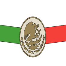 Salva messicano bandiera orecchie orecchio risparmiatore covid covid19 maschera 2020 Messico 3d print model - Mito3D