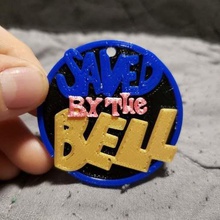 saved bell mmu keychain canvas mosaic palette 2 palette2 by the sbtb screech zach morris keychains 3d print model - Mito3D
