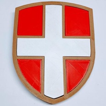 savoie manteau des bras art de la croix 74 d'annecy blason emblème 3d print model - Mito3D