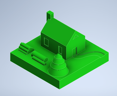kereste fabrikası Sanayi 3d modeller çocuk kamp yapılar çiftlik evi tasarım taş ocağı bina ağaç işleri minyatür binalar oyun arazi varlıklar mimari seti Aksesuarlar manzara özellikleri Çiftlik diyorama adet detaylı yazdırılabilir 3d print model - Mito3D