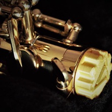sax mouthpiece home cork saxophone 3d print model - Mito3D