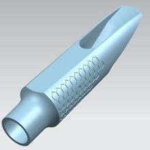 saksafon tenor ağızlık 3d print model - Mito3D