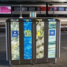 seguinte modo ho bin arquitetura Lixo trem modelo estação rklin Lausanne cff ffs 3d print model - Mito3D