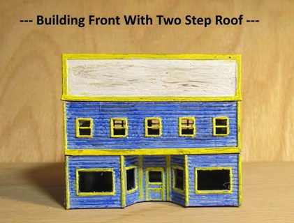 échelle Entreprise building 2 récit art modèles 3d print model - Mito3D