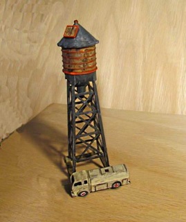 Rahmen Wasser Panzer Turm Kunst Modelle 3d print model - Mito3D
