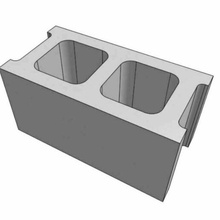 scala cenere bloccare calcestruzzo trattore giardino attrezzature forchetta sollevamento costruzione rc crawler negozio box auto 3d print model - Mito3D