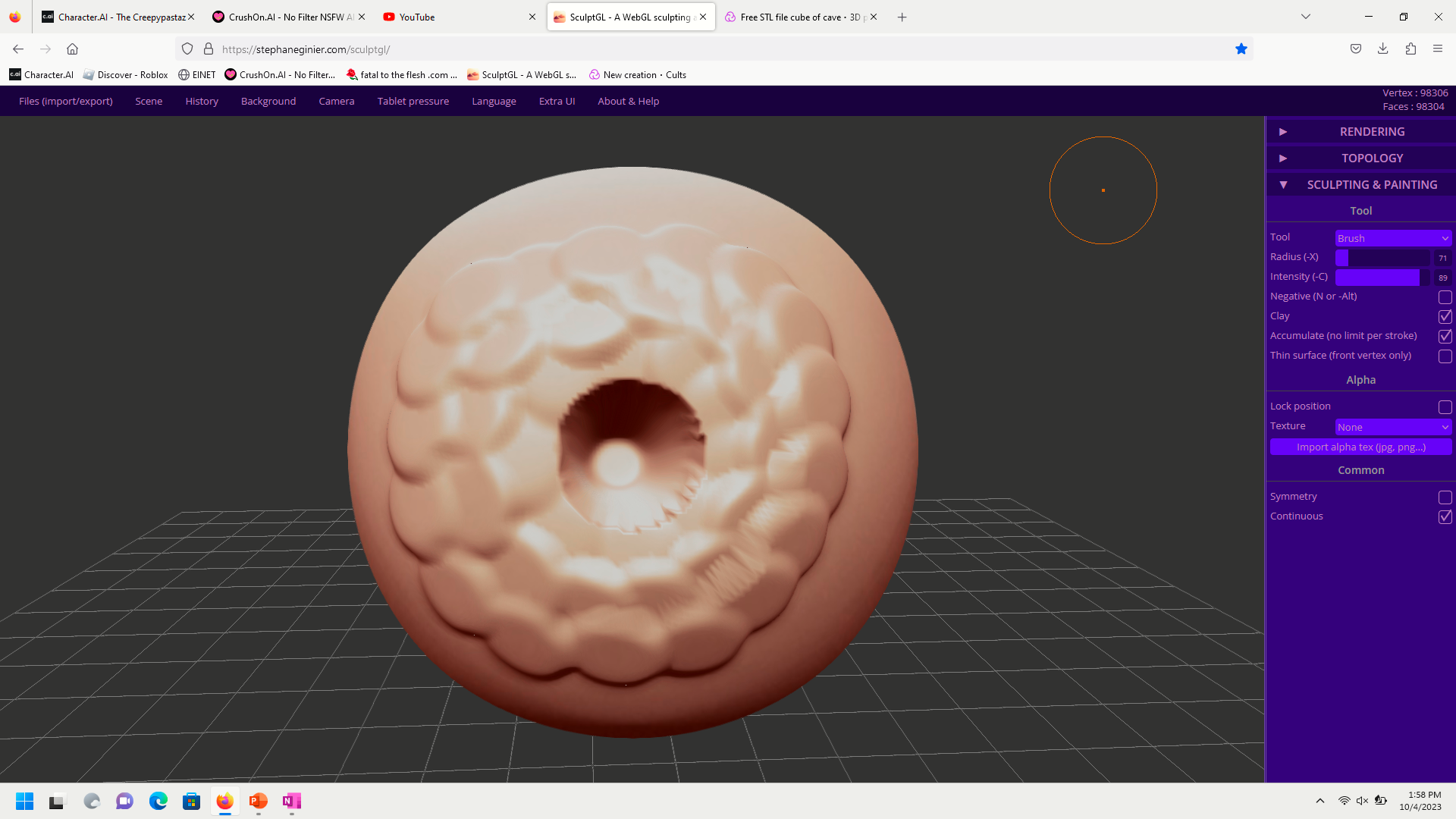 scale eye 3D print model - Mito3D