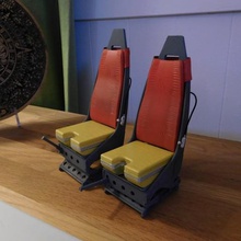 scale helicopter seats westland lynx 18 various model 3d print model - Mito3D