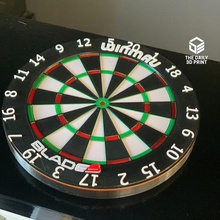 scale model dartboard darts 3d print model - Mito3D