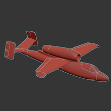 132 scale model he-162 a-2 various 3d print model - Mito3D