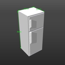 150 scale model refrigerator architecture fridge epitome role tablet models stop refrigeration unit 3d print model - Mito3D