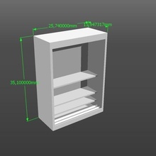 150 scale model wardrobe architecture desk chelle armoire epitome bureau role tablet models 3d print model - Mito3D