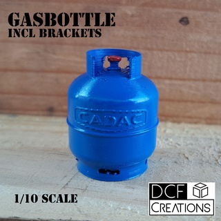 scale propane bottle brackets rc crawler d90 accessories d110 killerbody gas 3d print model - Mito3D