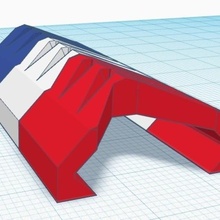 escala trilho cobrir airsoft ar suave firmeza aperto mão acessório 3d print model - Mito3D