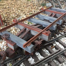 scale snap rails kit bachman skeleton log cars gscale train car bachmann 3d print model - Mito3D