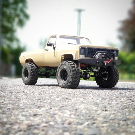 scalemonkey - rc4wd blazer truck bed extension wb 313mm verschiedene crawler scx10 axial vaterra trx4 traxxas 3D print model - Mito3D