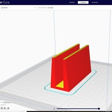 bilancia titolare supporto 3d print model - Mito3D