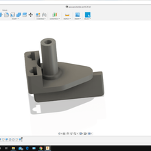 scalextric mejorado normal tornillo guía rail espacio slot_car exin altaya scx 3d print model - Mito3D