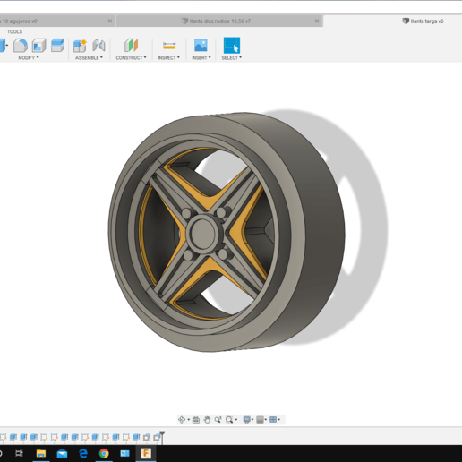 scalextric - slot car tire gioco exin altaya 3D print model - Mito3D