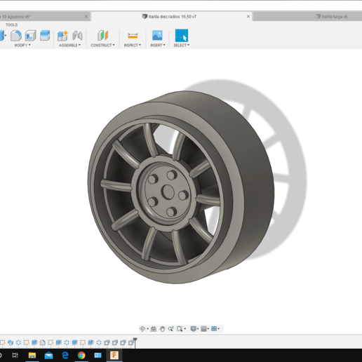 scalextric - slot car tire 2 game exin altaya 3D print model - Mito3D