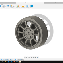 scalextric - slot car tire 2 game exin altaya 3d print model - Mito3D