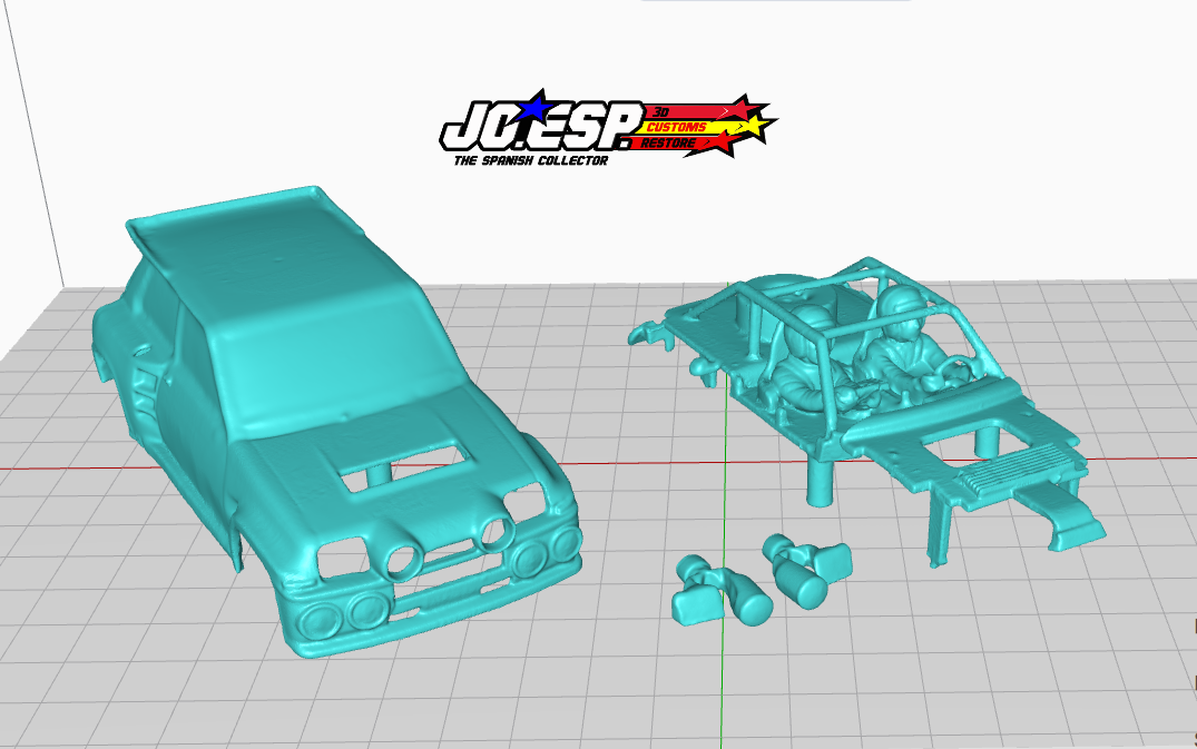 scalextric maxi turbo pepsi Game slot 3D print model - Mito3D