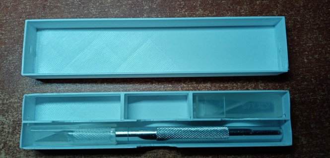 scalpel case 3d print model - Mito3D