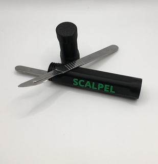 scalpel case Tools knife knifeholder scalpelstorage exactoknife scalpeltray 3d print model - Mito3D