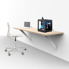 skandinavisches design Schreibtisch-Wand-Montage home office Möbel diy board Fixierung 3d print model - Mito3D