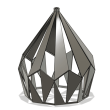 skandinavische suspension home der Kronleuchter Leuchte led die Aussetzung deco 3d print model - Mito3D