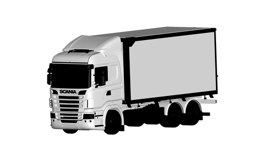 scania 730 camion veicolo macchina vr 3d modello virtuale realtà meta metaverso ar aumentata 3d print model - Mito3D