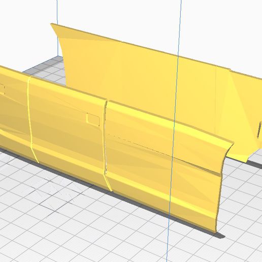 Scania Deflektor LKW Schallwand tamiya 3D print model - Mito3D